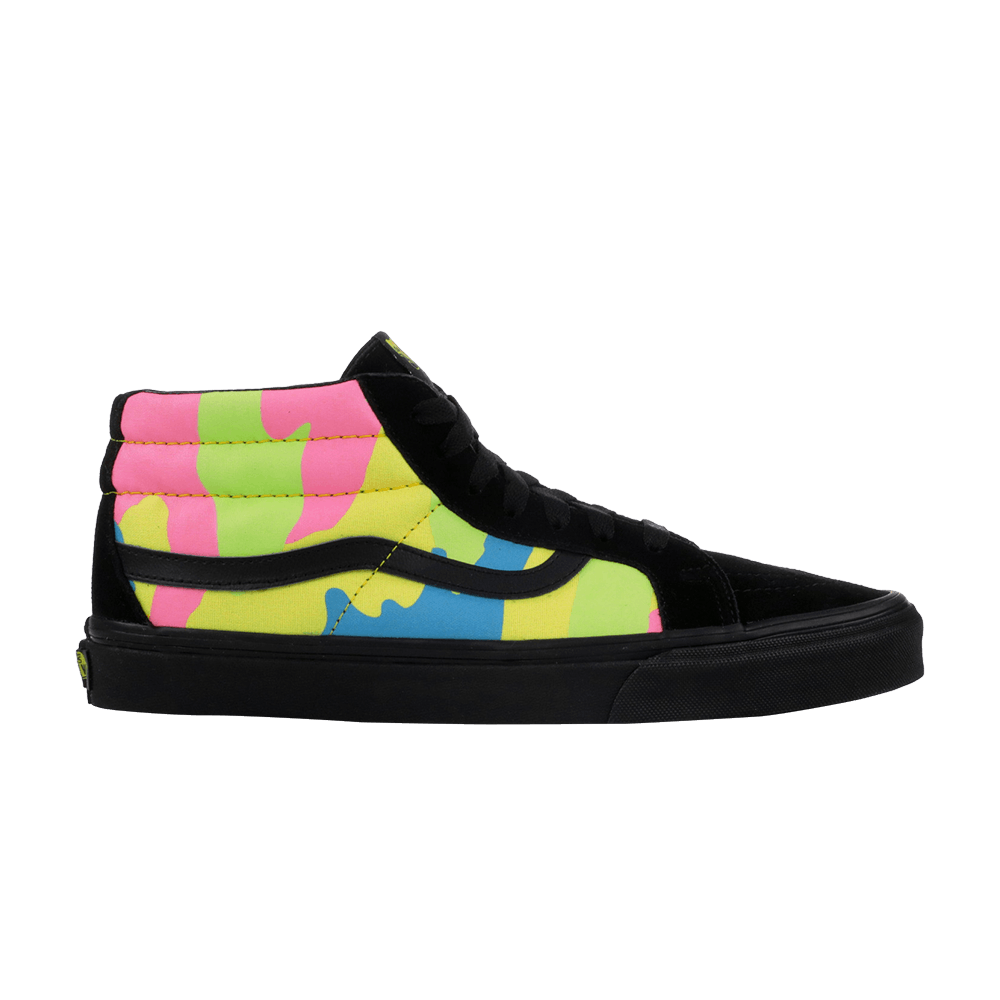 Кроссовки Vans Sk8-Mid Reissue 'Neon Camo'