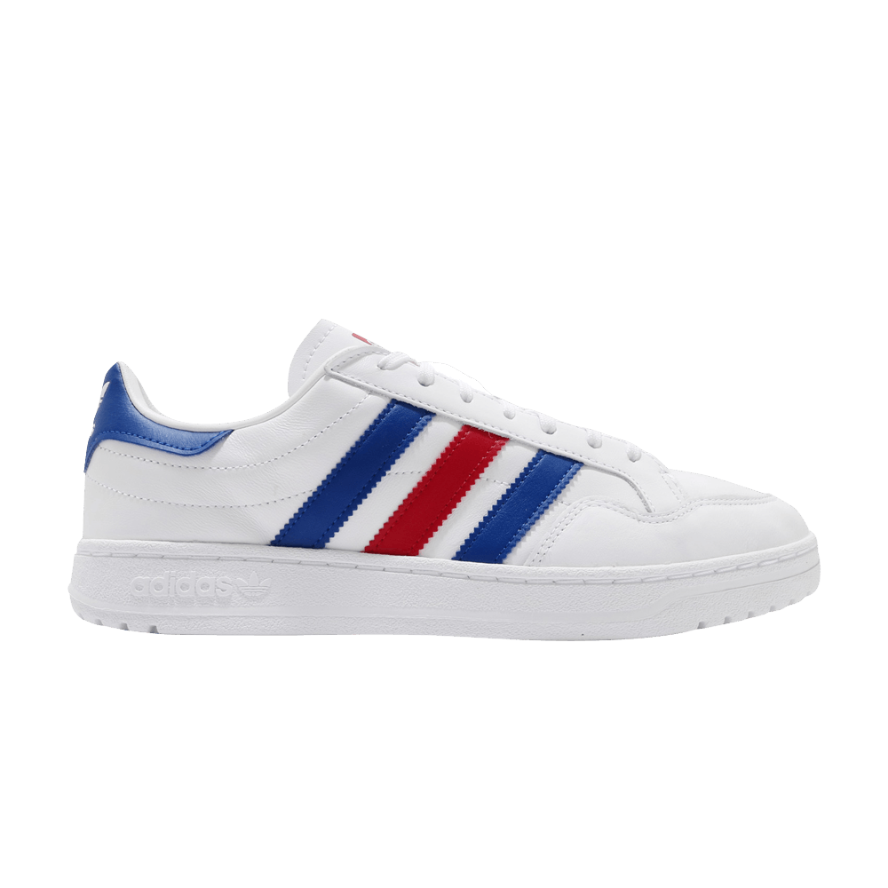Кроссовки Adidas Team Court 'White Royal Scarlet'