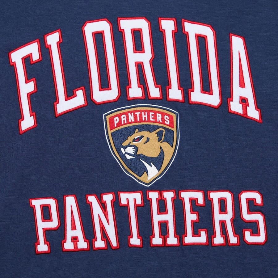 Футболка Mitchell & Ness Navy Florida Panthers Legendary Slub T-Shirt