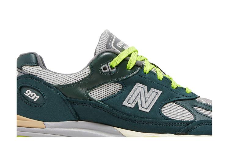 Кроссовки Patta x New Balance 991v2 Made in England 'Sea Moss'