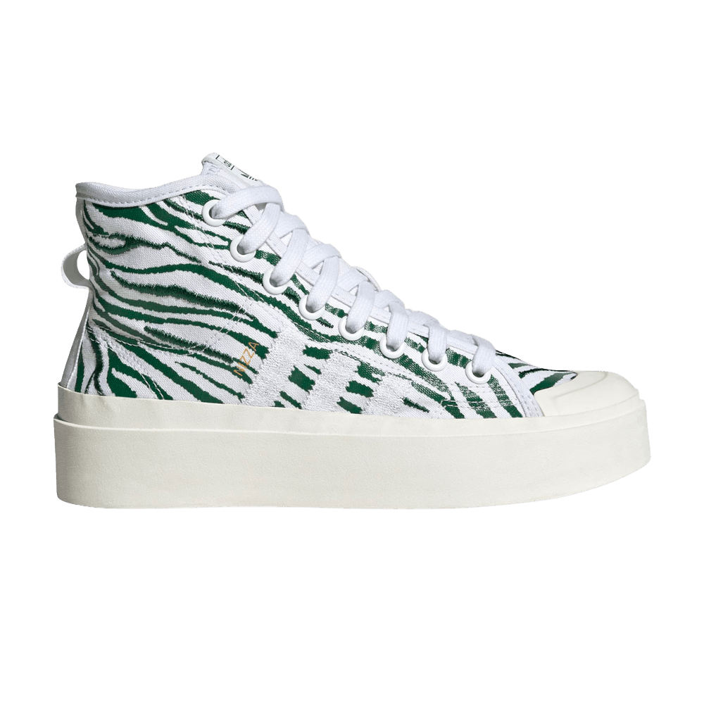 Adidas Wmns Nizza Bonega Mid 'Green Animal Print'