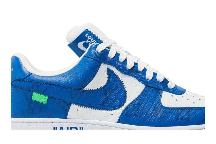 Кроссовки Louis Vuitton x Nike Air Force 1 Low 'White Team Royal'