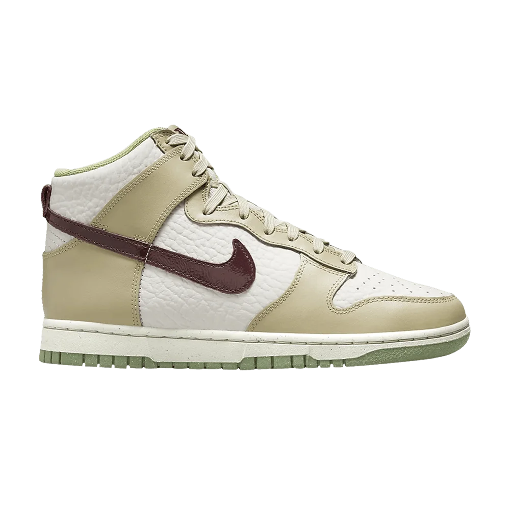 Кроссовки Nike Wmns Dunk High 'Light Bone Alligator'