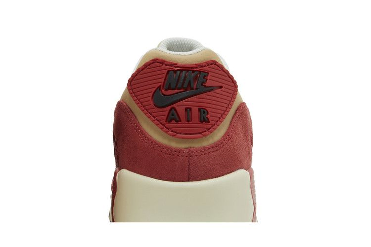 Кроссовки Nike Air Max 90 Leather GS 'Sesame Red Clay'