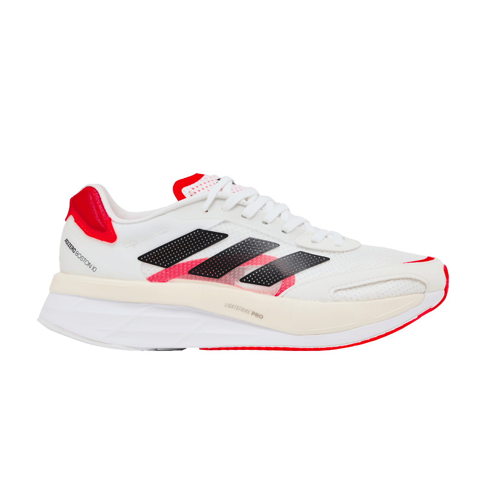 Кроссовки adidas Wmns Adizero Boston 10 'White Solar Red'