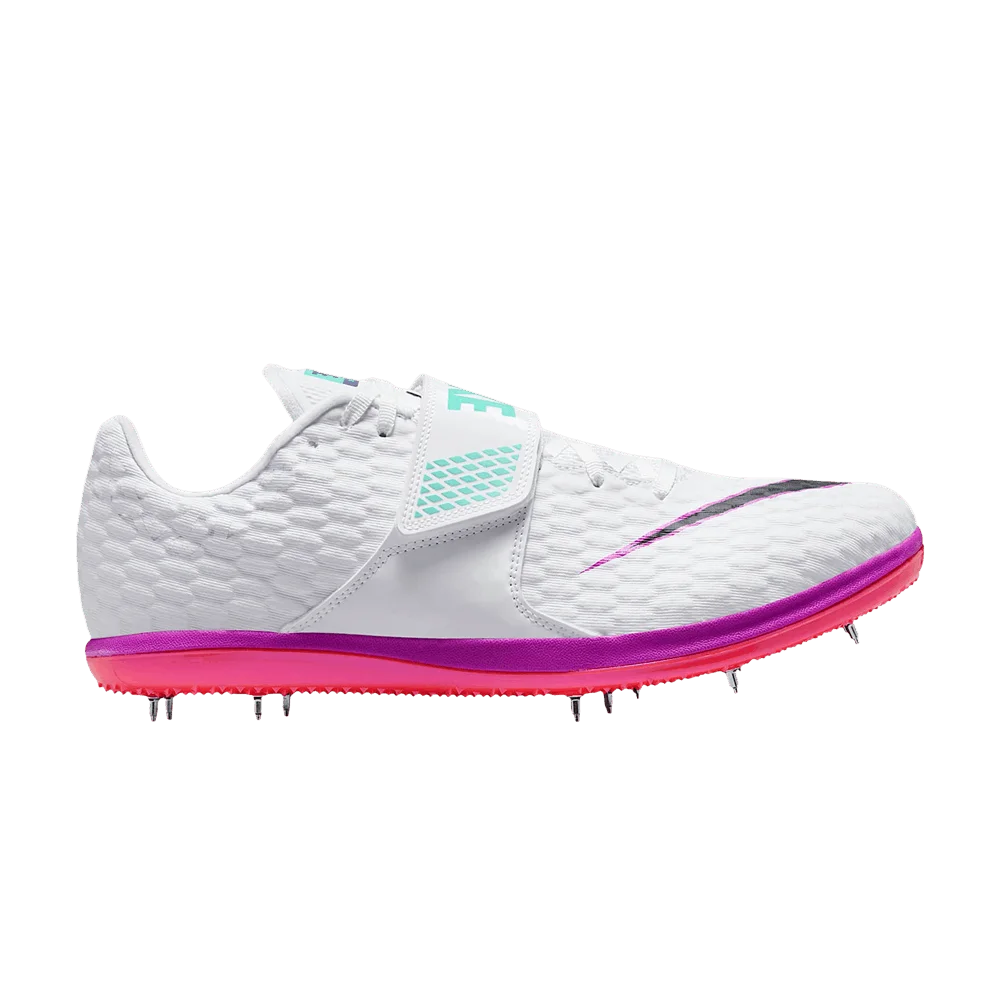 Krossovki-Nike-High-Jump-Elite-WhiteBright-CrimsonHyper-VioletObsidian