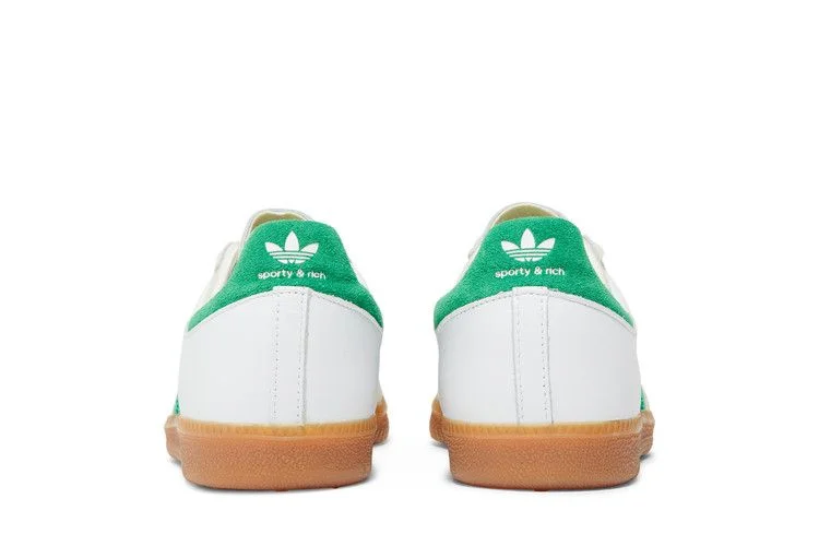 Кроссовки Sporty & Rich x adidas Samba OG 'White Green'