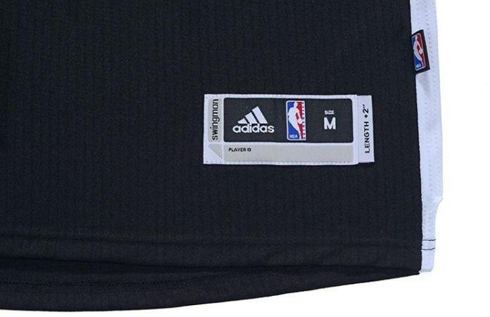 Баскетбольная джерси adidas Jeremy Lin 7 Brooklyn Nets Replica Black