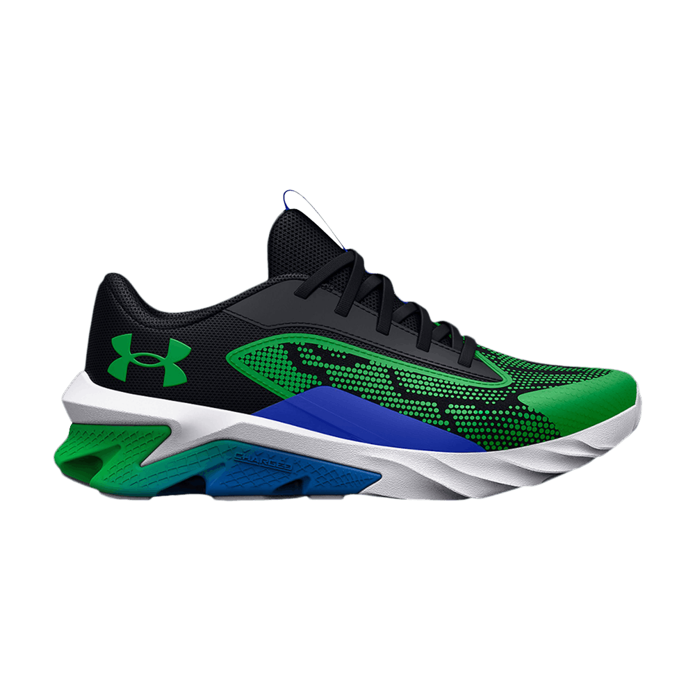 Кроссовки Under Armour Scramjet 4 PS 'Black Versa Blue'