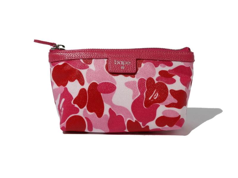 Косметичка BAPE ABC Camo Cosme Pouch Pink