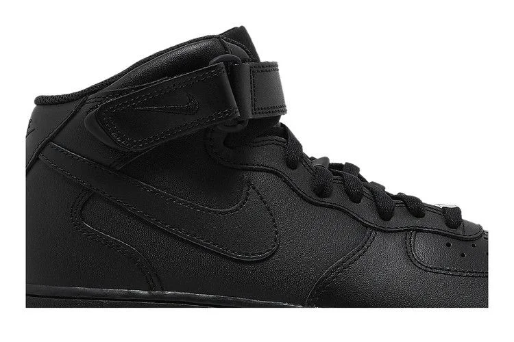 Кроссовки Nike Air Force 1 Mid '07 'Triple Black'
