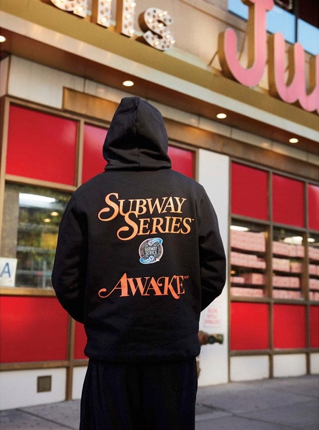 Худи Awake Subway Series Mets Hoodie Black