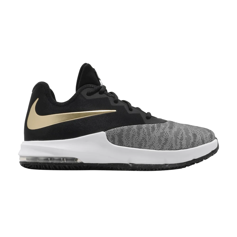 Krossovki-Nike-Air-Max-Infuriate-3-Low-Black-Metallic-Gold