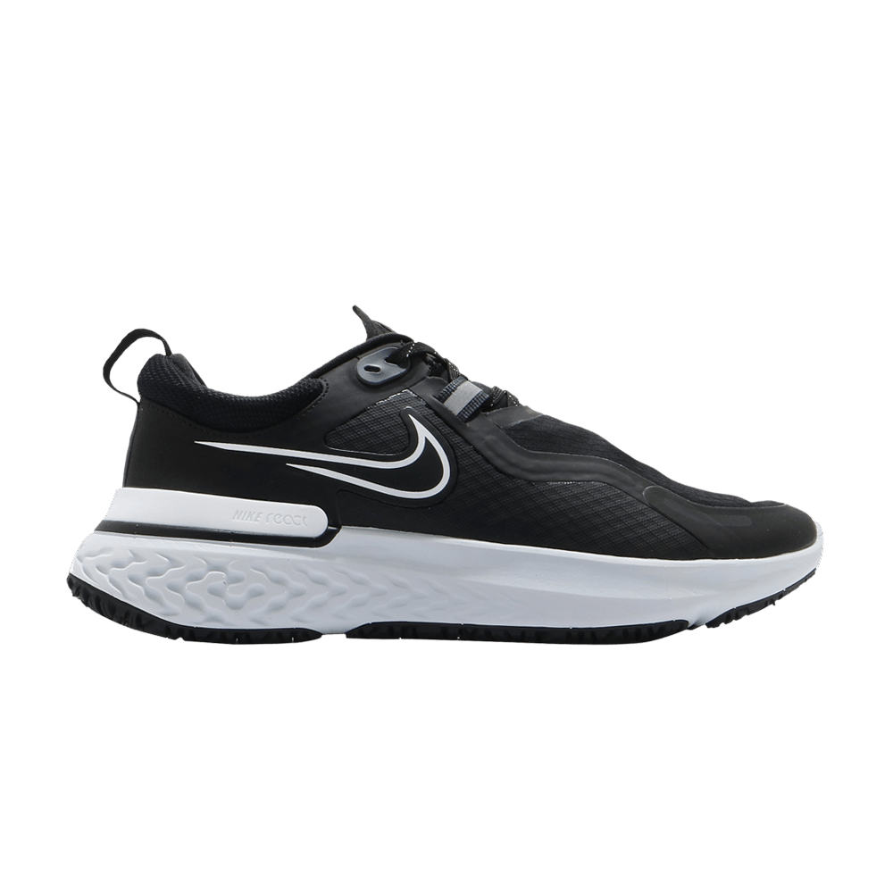 Кроссовки Nike React Miler Shield 'Black Pure Platinum'
