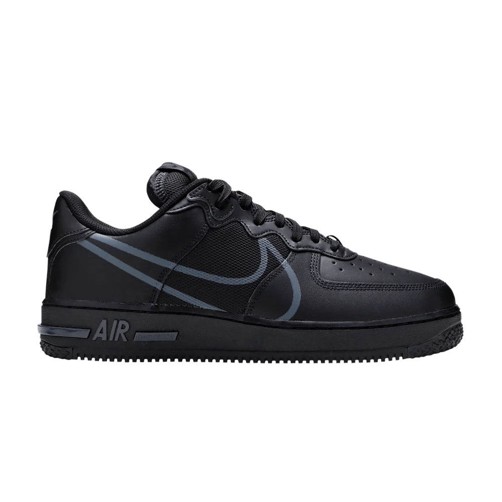 Krossovki-Nike-Air-Force-1-React-Triple-Black