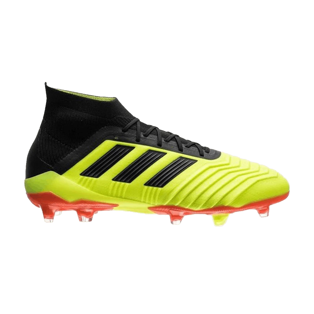Кроссовки Adidas Predator 18.1 SG 'Solar Yellow Black'