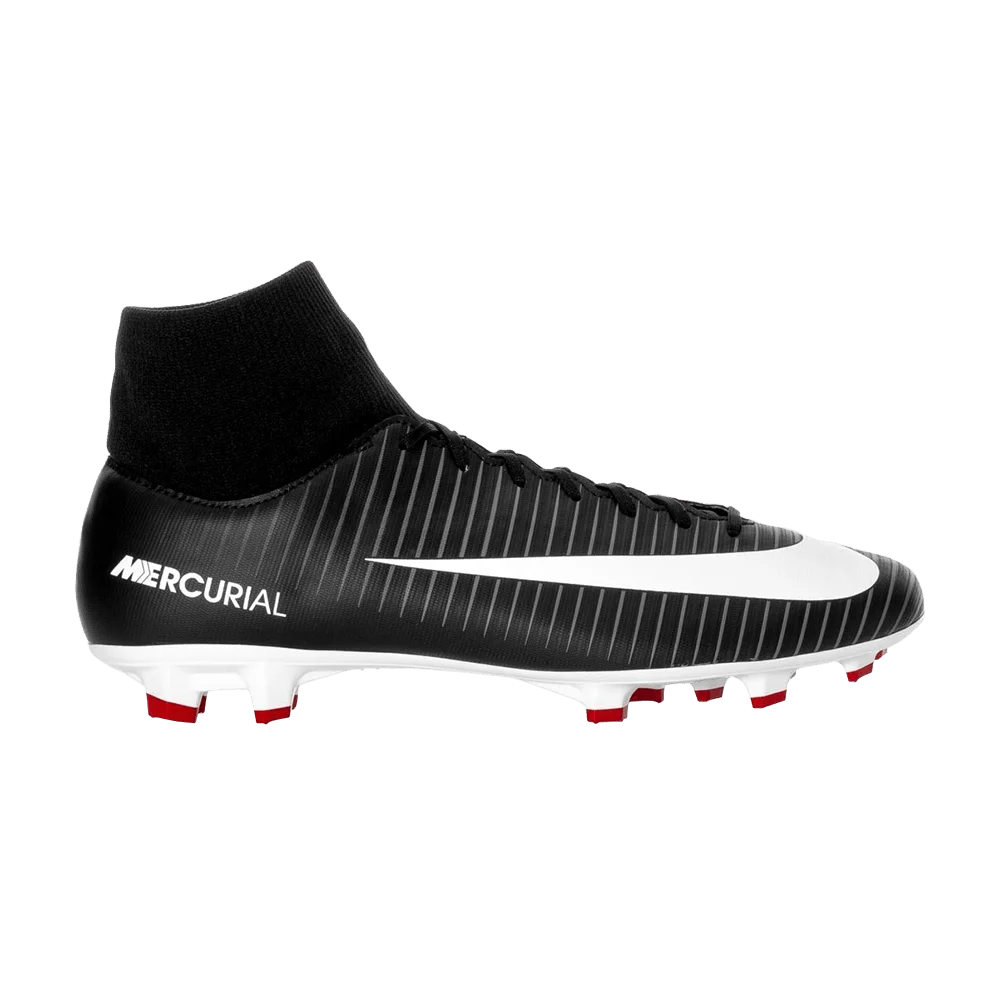 Krossovki-Nike-Mercurial-Victory-6-DF-FG-Black-Dark-Grey
