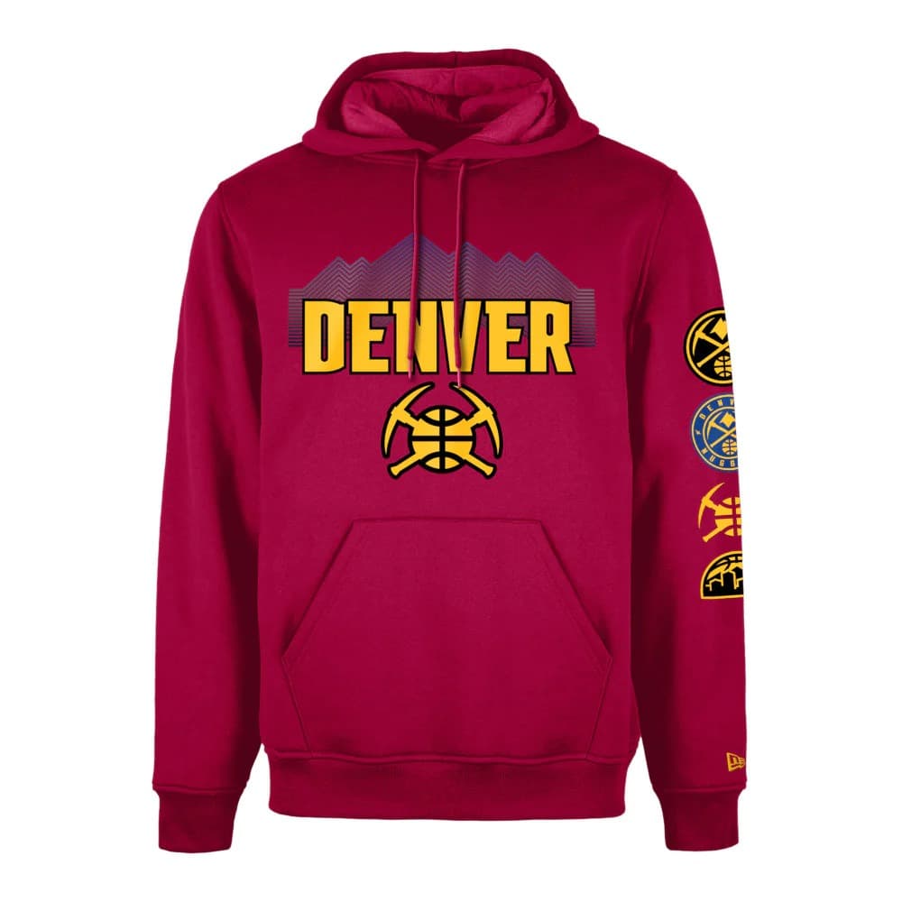 Худи New Era Denver Nuggets 2024 City Edition NBA Hoodie