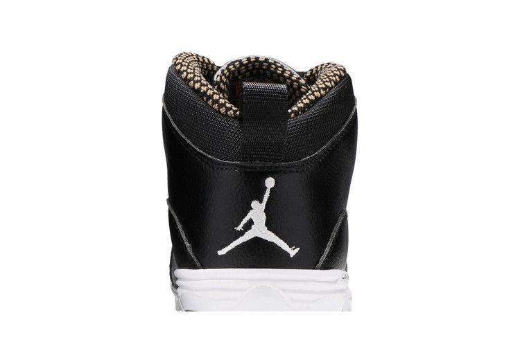 Кроссовки Air Jordan 10 TD Mid 'Black Metallic Gold'