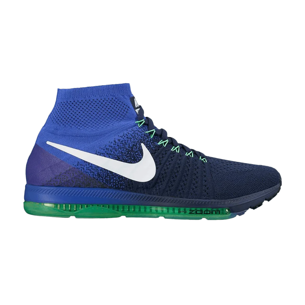 Krossovki-Nike-Zoom-All-Out-Flyknit-College-Navy-Electro-Green