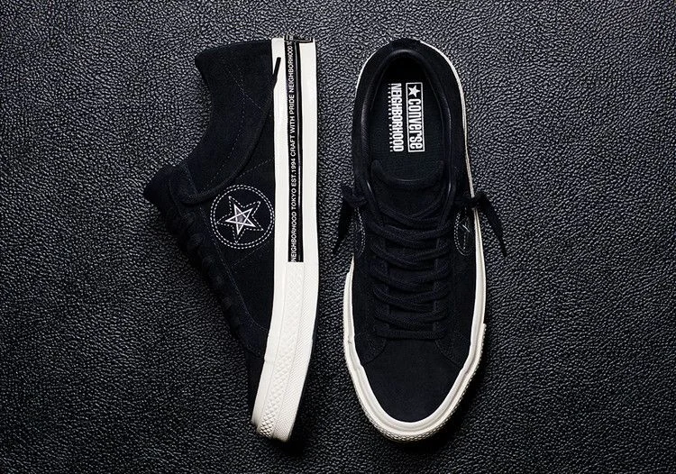 Krossovki-Neighborhood-x-Converse-One-Star-74-Black-White-1