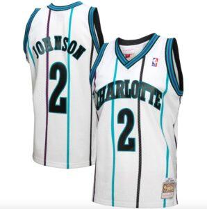 1994-95-Charlotte-Hornets-2-Larry-Johnson-Hardwood-Classics-Reload-3.0-White-Jersey-1-298x300
