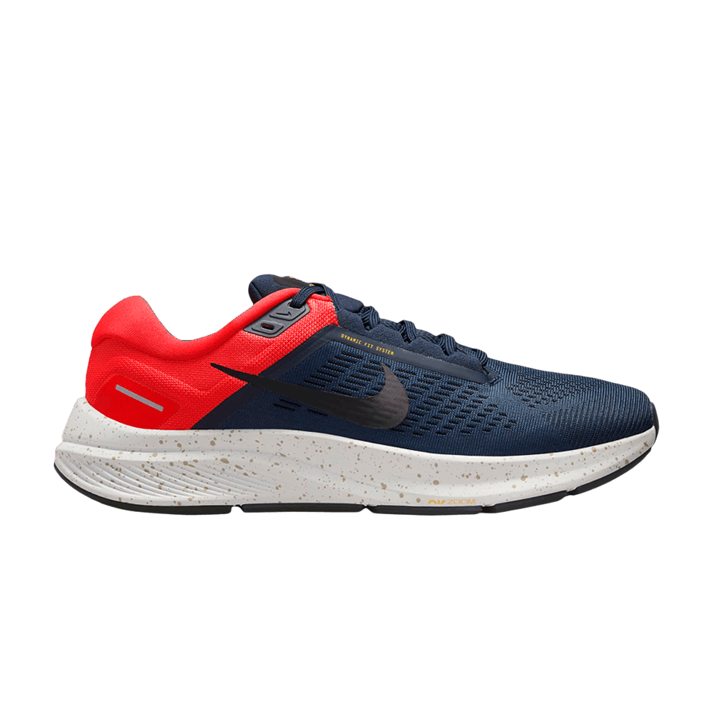 Кроссовки Nike Air Zoom Structure 24 'Obsidian Bright Crimson'
