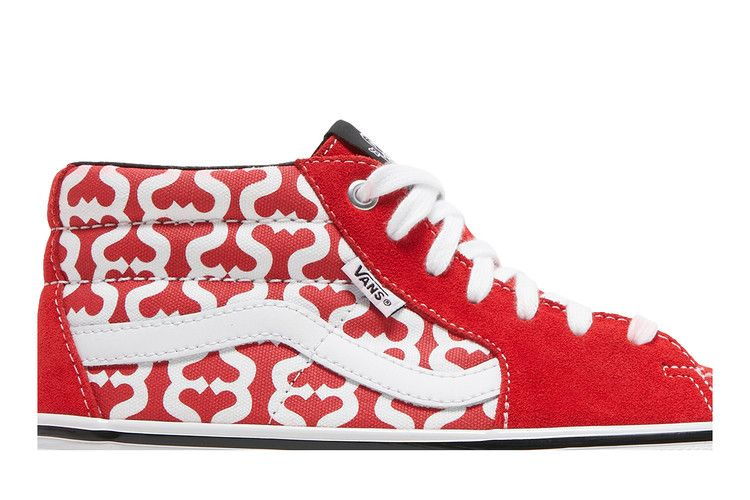 Кроссовки Vans Supreme x Grosso Mid 'Monogram S - Red'