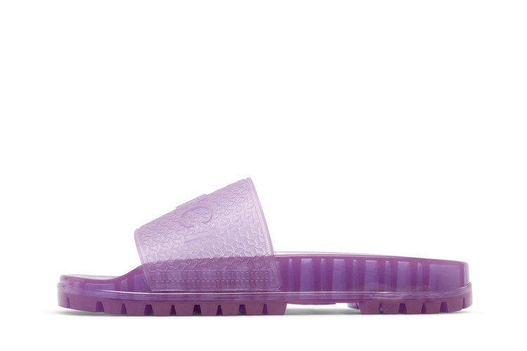 Gucci x adidas Wmns Adilette Slide Sandal 'Transparent Purple'