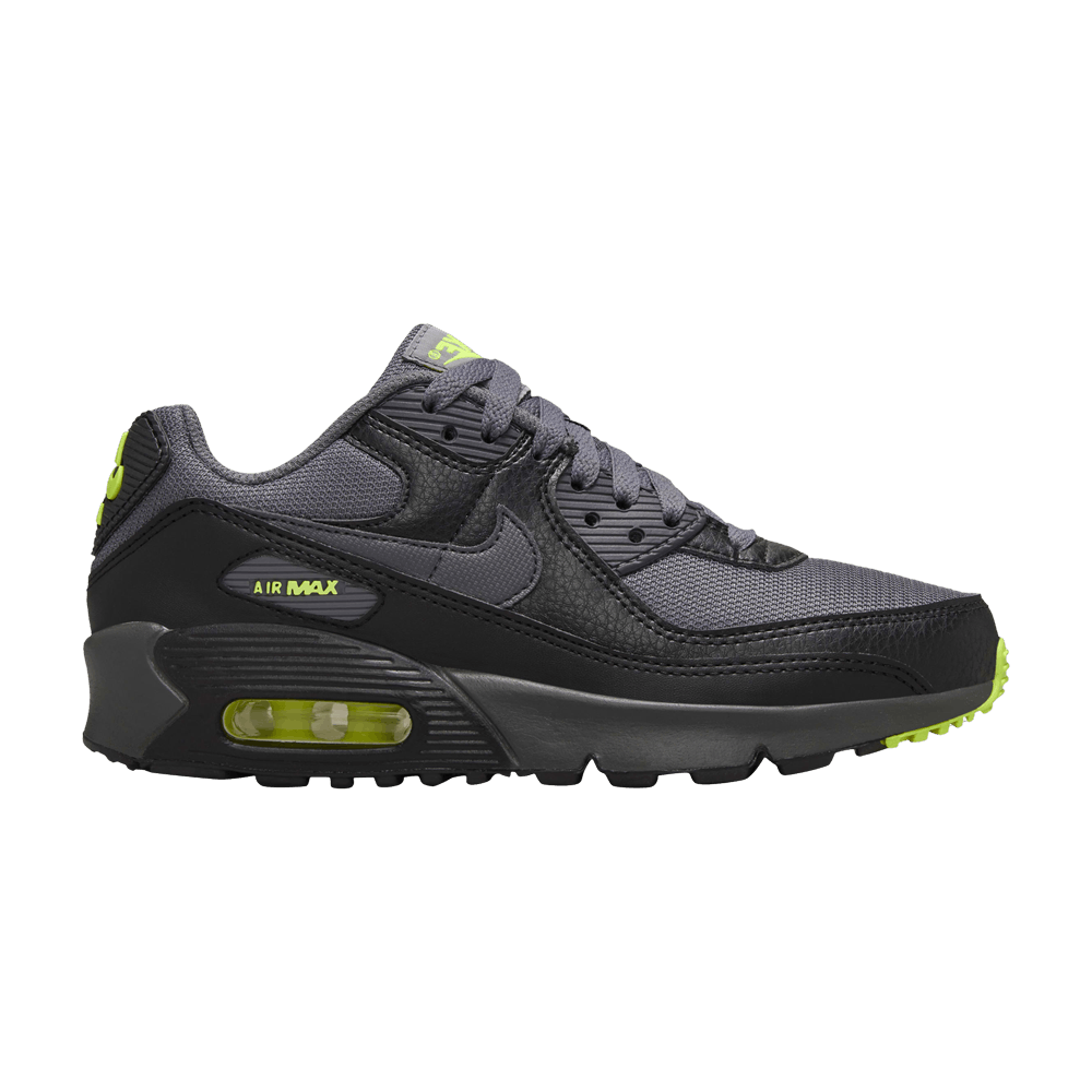 Кроссовки Nike Air Max 90 Next Nature GS 'Black Volt Dark Grey'