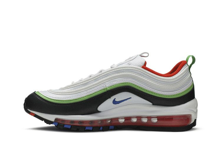 Кроссовки Nike Air Max 97 GS 'White Royal Green Nebula'