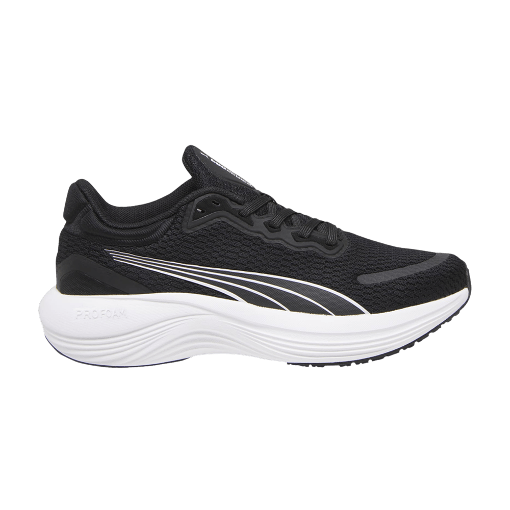 Кроссовки Puma Scend Pro Jr 'Black White'