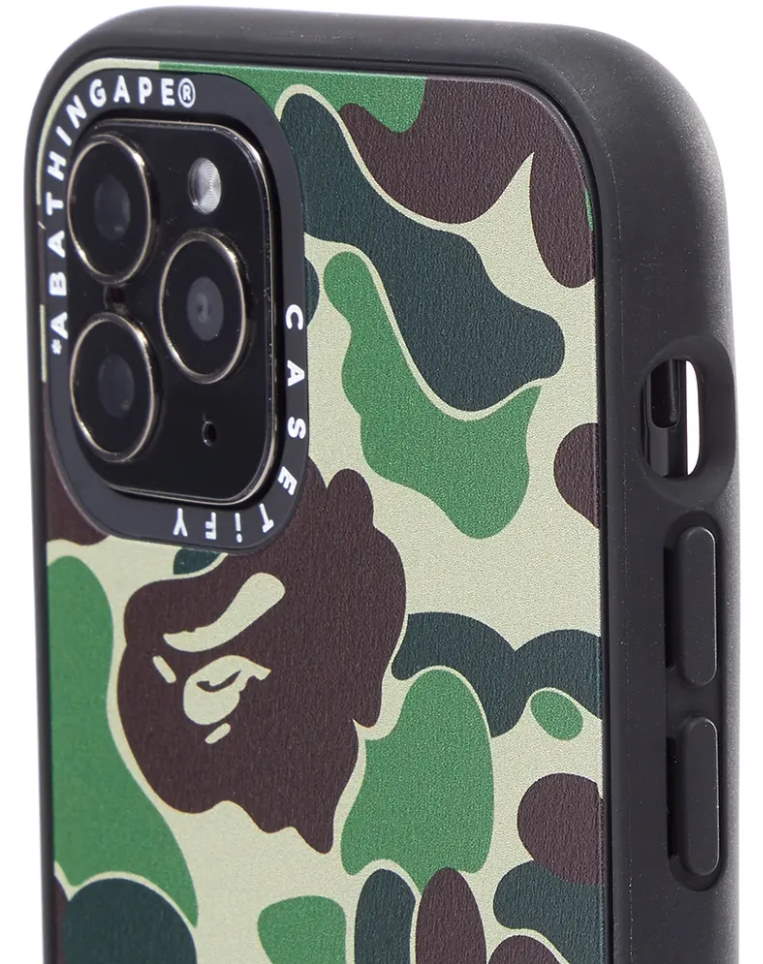 Защитный чехол BAPE x Casetify ABC Camo iPhone11 Pro Case Green