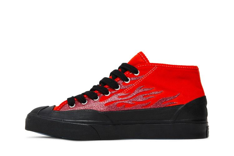 Кроссовки ASAP Nast x Converse Jack Purcell Mid 'Red Flames'