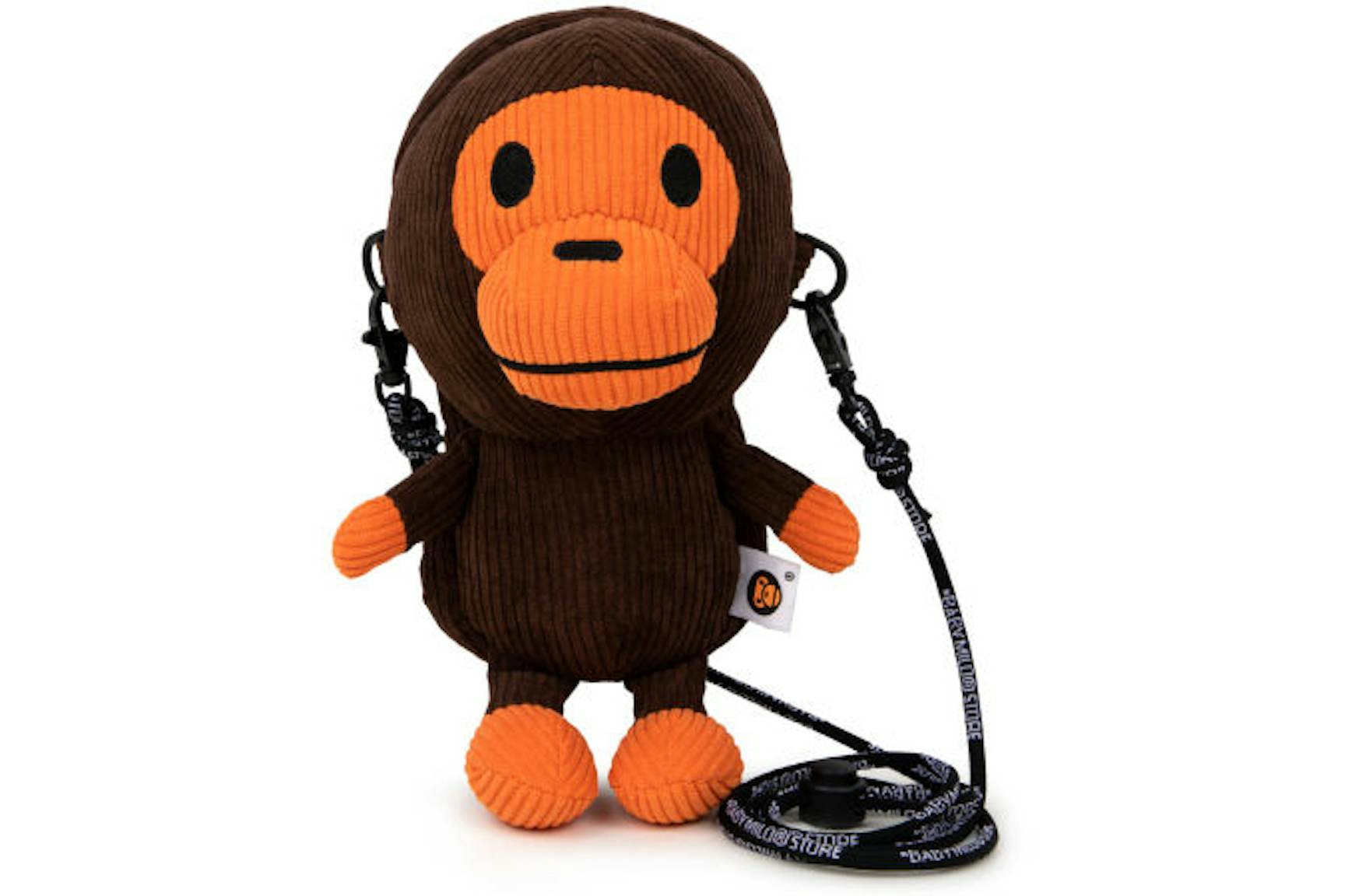 Мягкая мобильная сумка BAPE Baby Milo Corduroy Plush Mobile Bag