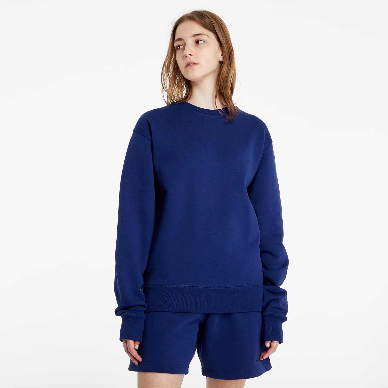 Свитшот adidas Pharrell Williams Basics Crewneck Sweatshirt Night Sky