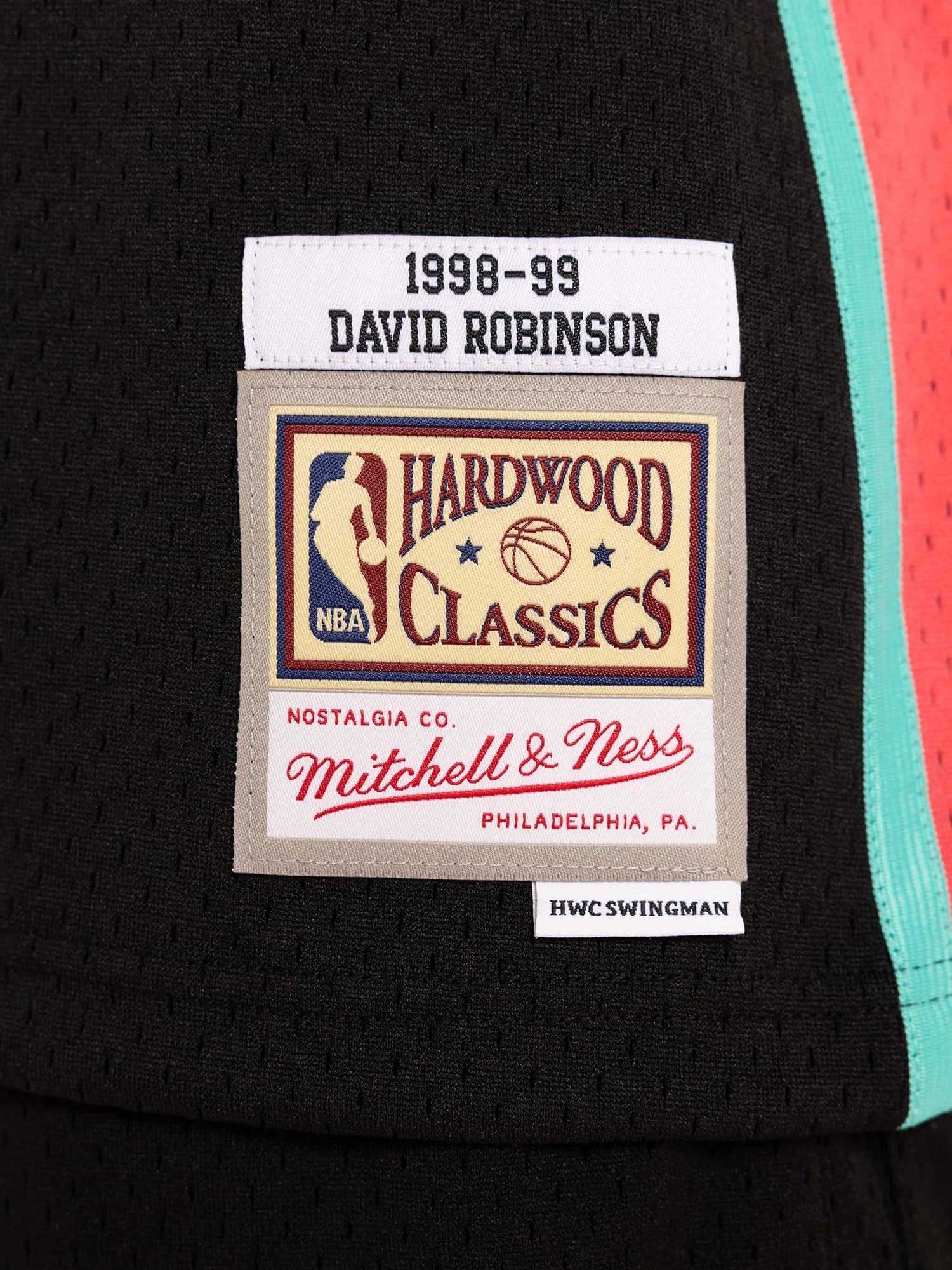 San-Antonio-Spurs-David-Robinson-50-Hardwood-Classics-Throwback-NBA-Seasonal-City-Swingman-Black-Jersey-2