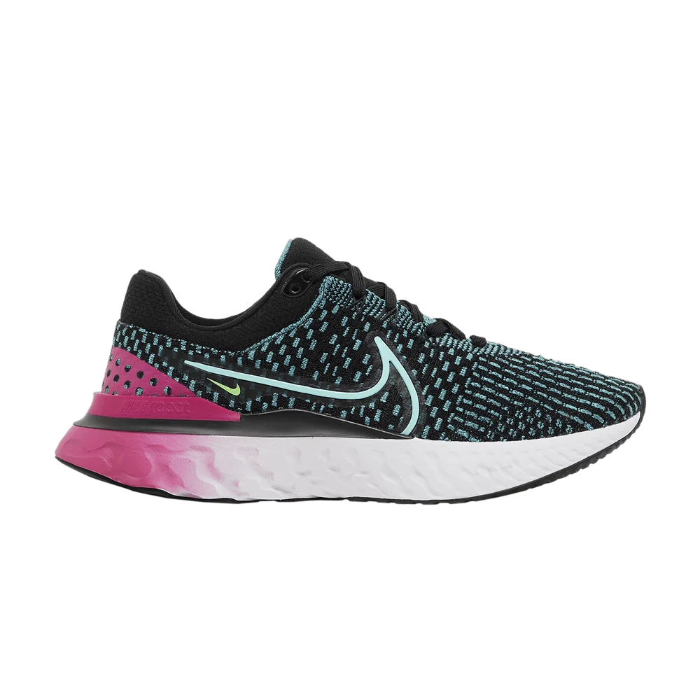 Krossovki-Nike-Wmns-React-Infinity-Run-Flyknit-3-Black-Pink-Prime-Dynamic-Turquoise