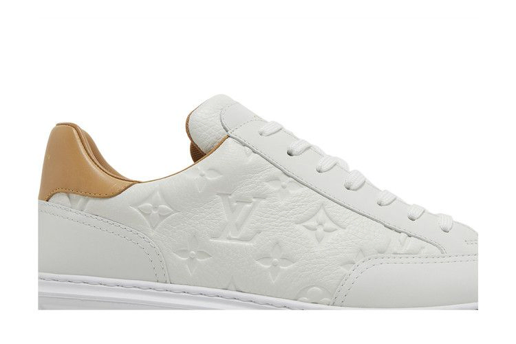 Кроссовки Louis Vuitton Beverly Hills 'White Brown Monogram Embossed'