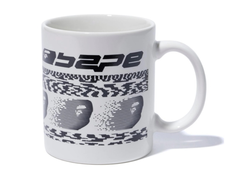 Кружка BAPE Glitch Mug White