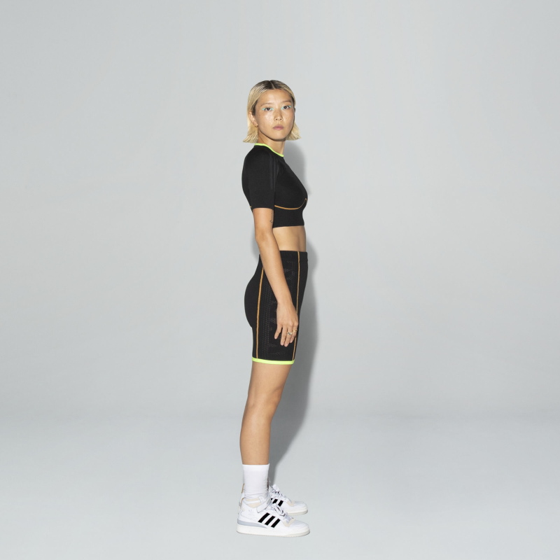 Юбка adidas Ivy Park Knit Skirt Black/Mesa