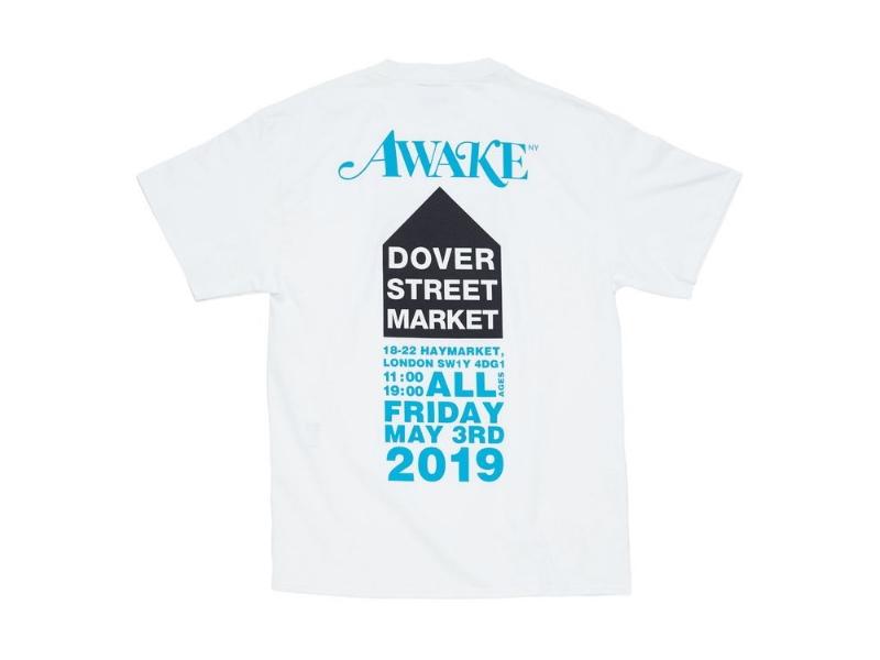 Футболка Awake Spring 2019 DSM London Tee White
