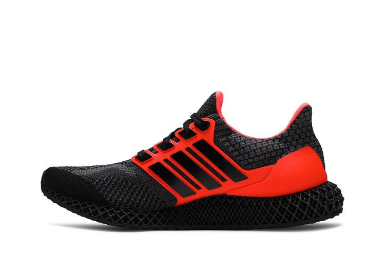 Кроссовки adidas Ultra 4D 5.0 'Black Solar Red'