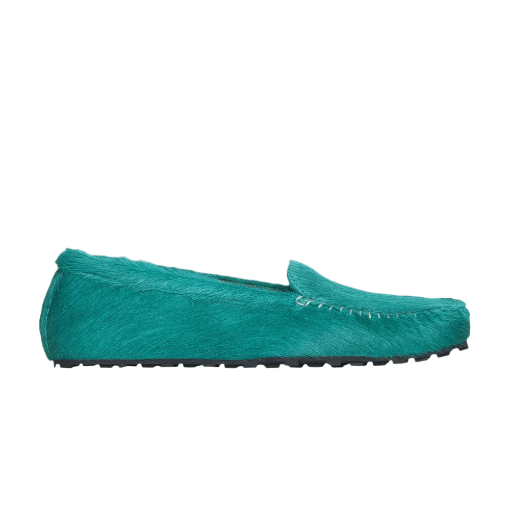 Кроссовки Marni Moccasin 'Sea Green Calf Hair'