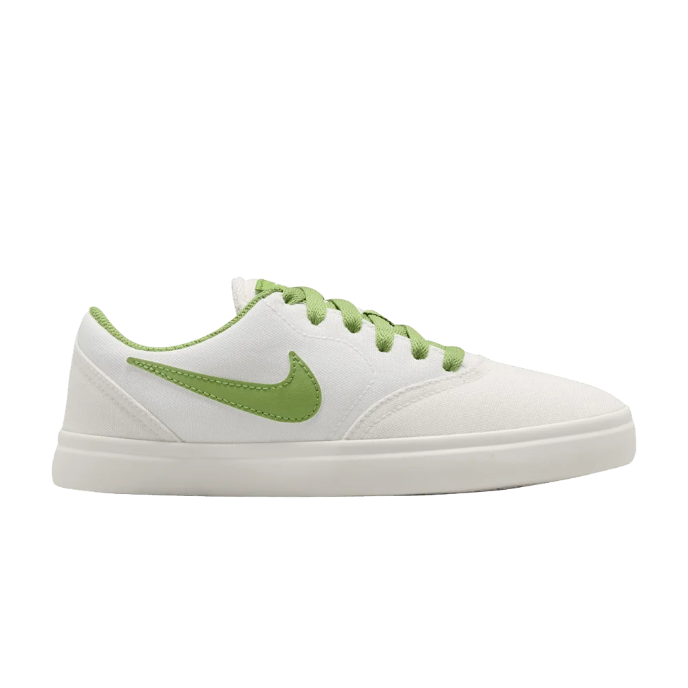 Krossovki-Nike-Check-Canvas-SB-GS-Phantom-Chlorophyll
