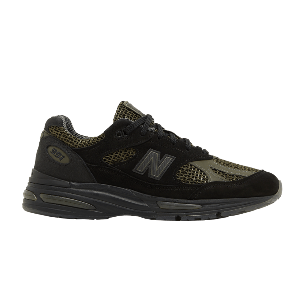 Кроссовки Stone Island x New Balance 991v2 Made in England 'Black'