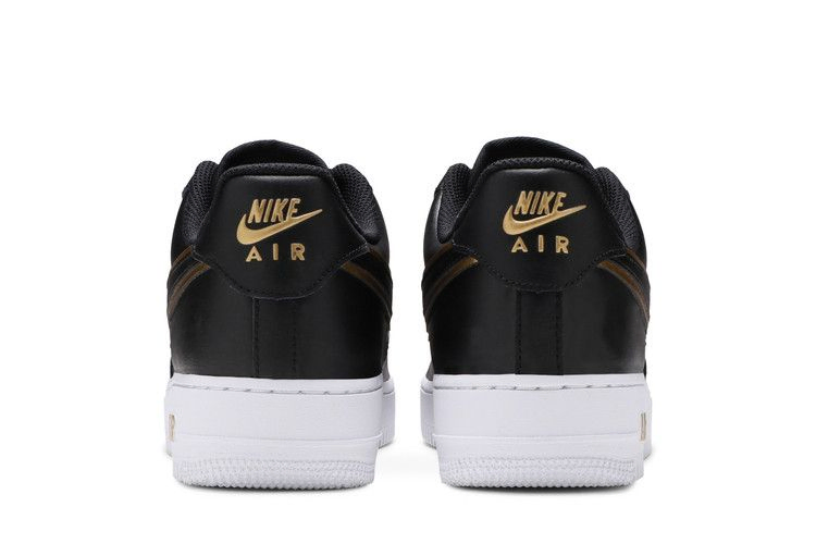 Кроссовки Nike Air Force 1 '07 LV8 'Metallic Swoosh Pack - Black'