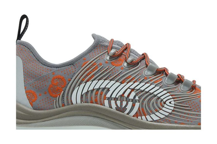 Кроссовки Gucci Run Sneaker 'Grey Orange'