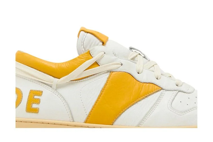 Krossovki-Rhude-Rhecess-Low-White-Mustard-1