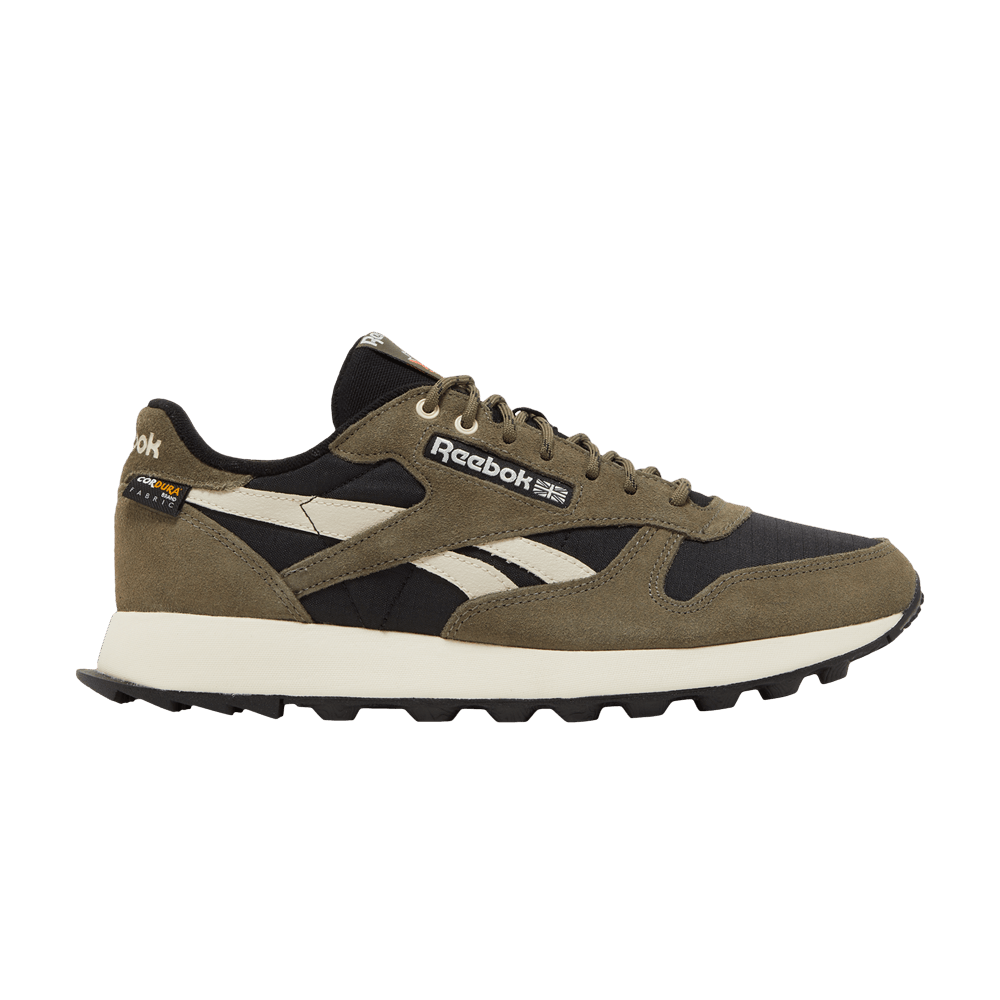 Кроссовки Reebok Classic Leather 'Black Army Green'